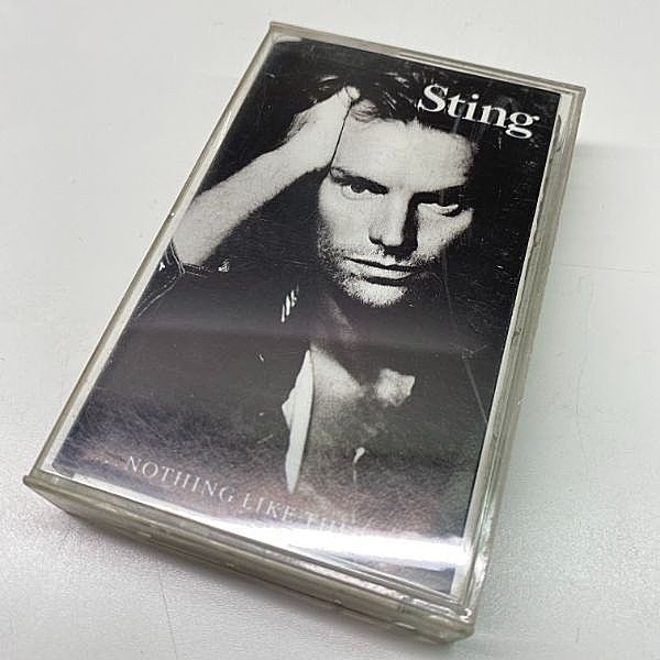 レコードメイン画像：US製 CASSETTE TAPE／テープ STING Nothing Like The Sun ('87 A&M) スティング 名曲 Englishman In New York ほか カセット
