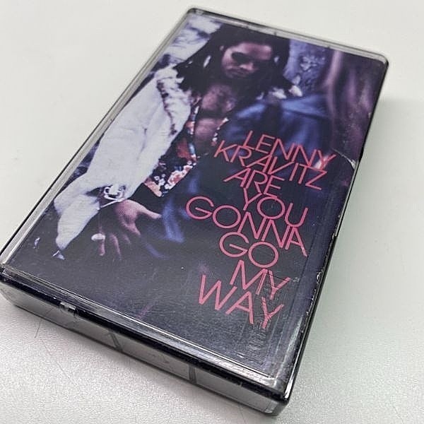 レコードメイン画像：【'93年当時のUS製】CASSETTE TAPE／テープ LENNY KRAVITZ Are You Gonna Go My Way('93 Virgin) レニー・クラヴィッツ 自由への疾走