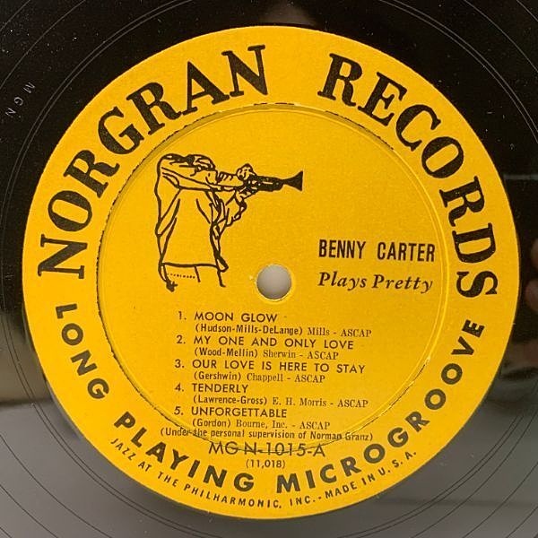Benny Carter – Plays Pretty – Vinyl (LP, Album), 1955