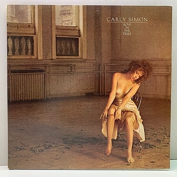 レコードメイン画像：Cut無し!美盤! 初版 6E規格 蝶ラベ USオリジナル CARLY SIMON Boys In The Trees ('78 Elektra) MICHAEL McDONALDと共作 You Belong To Me