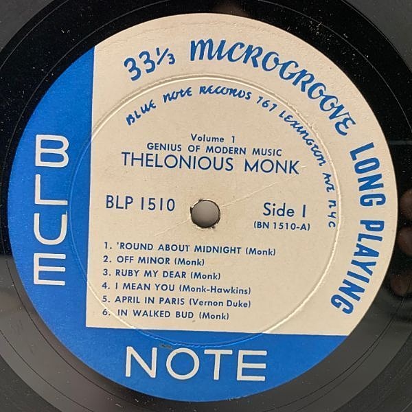LP Thelonious Monk Genius Of Modern LNJ70096 BLUE NOTE Japan Vinyl プロモ /00260 LP Thelonious Monk Genius Of Modern LNJ70096 BLUE NOTE Japan