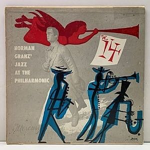 レコード画像：NORMAN GRANZ / JAZZ AT THE PHILHARMONIC / Jazz At The Philharmonic Vol. 14