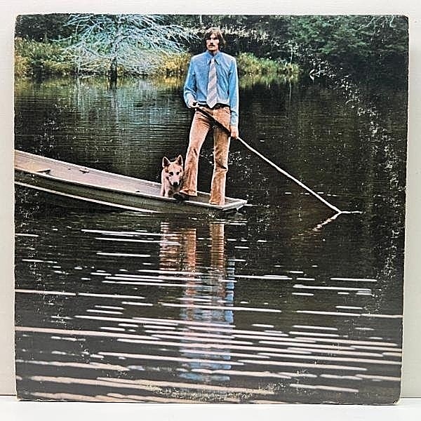 レコードメイン画像：良好盤!!【手書きBG刻印・両1マト】インサート付き USオリジナル JAMES TAYLOR One Man Dog 名曲 寂しい夜 w/Carole King, Danny Kortchmar