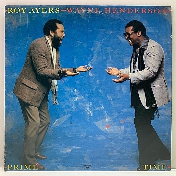 レコードメイン画像：【2大スターの共演】美盤!! USオリジナル ROY AYERS / WAYNE HENDERSON Prime Time ('80 Polydor) ロイ・エアーズ＆ウェイン・ヘンダーソン