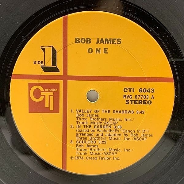 BOB JAMES / One (LP) / CTI | WAXPEND RECORDS