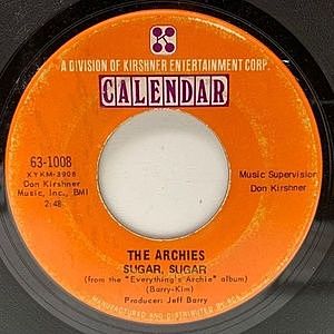 レコード画像：ARCHIES / Sugar, Sugar