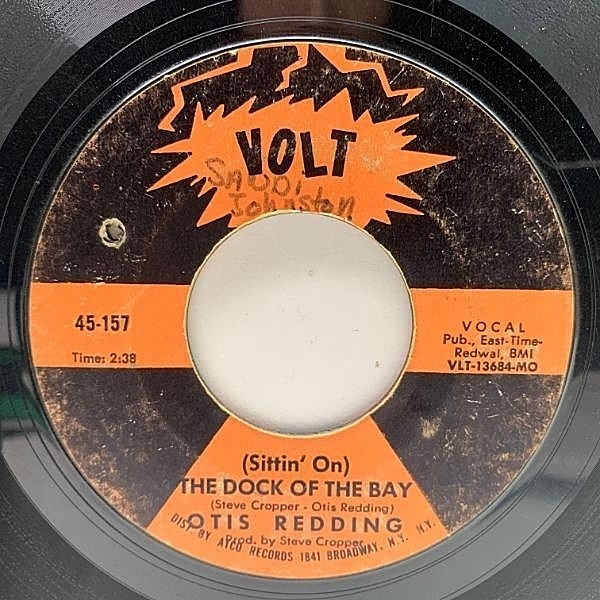 OTIS REDDING / (Sittin' On) The Dock Of The Bay (7) / Volt