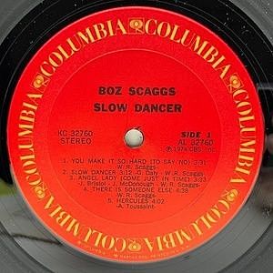BOZ SCAGGS / Slow Dancer (LP) / Columbia | WAXPEND RECORDS