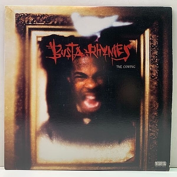 レコードメイン画像：良好!! インサート完品 2LP 米オリジ BUSTA RHYMES The Coming／1st ('96 Elektra) feat. Q-TIP, KEITH MURRAY, RAMPAGE, ZHANE ほか