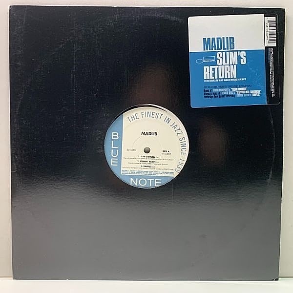 レコードメイン画像：【アルバム Shades Of Blue 未収録曲がズラリ】USオリジナル MADLIB Slim's Return (Blue Note) Donald Byrd, Horace Silver サンプリング