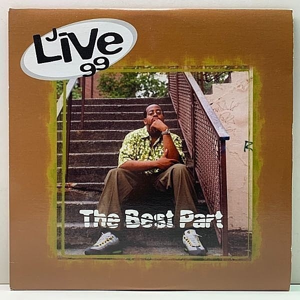 レコードメイン画像：【NYアンダーグラウンド】美品!! 2LP 自主製作 J-LIVE The Best Part ('99 JCR-007) 88 Keys, Grap Luva, DJ Premier, DJ Spinna