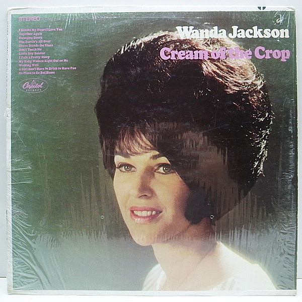 レコードメイン画像：シュリンク美品 虹ラベ USオリジナル WANDA JACKSON Cream Of The Crop ('68 Capitol) ワンダ・ジャクソン LP