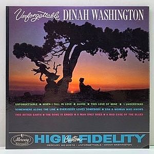 レコード画像：DINAH WASHINGTON / Unforgettable