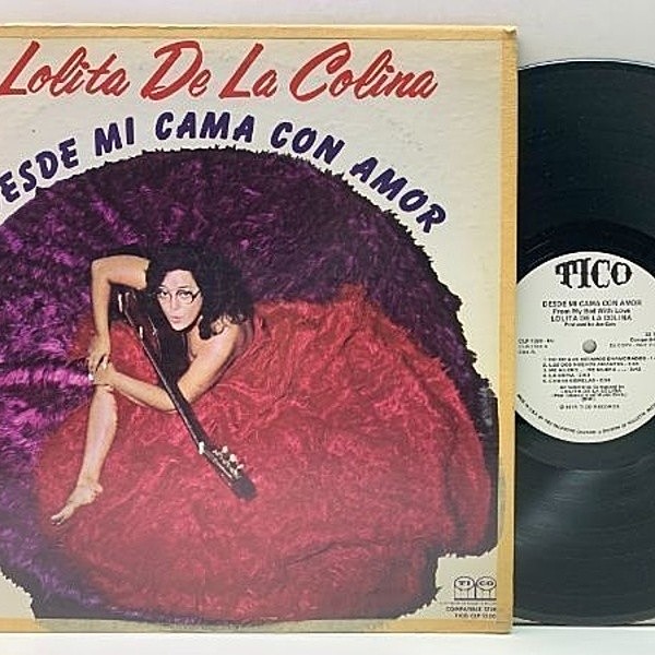 レコードメイン画像：【マイナー Latin×Bossa Groove】プロモ 美盤 オリジ LOLITA DE LA COLINA Desde Mi Cama con Amor (Tico) Tito Puente, Joe Cain 試聴