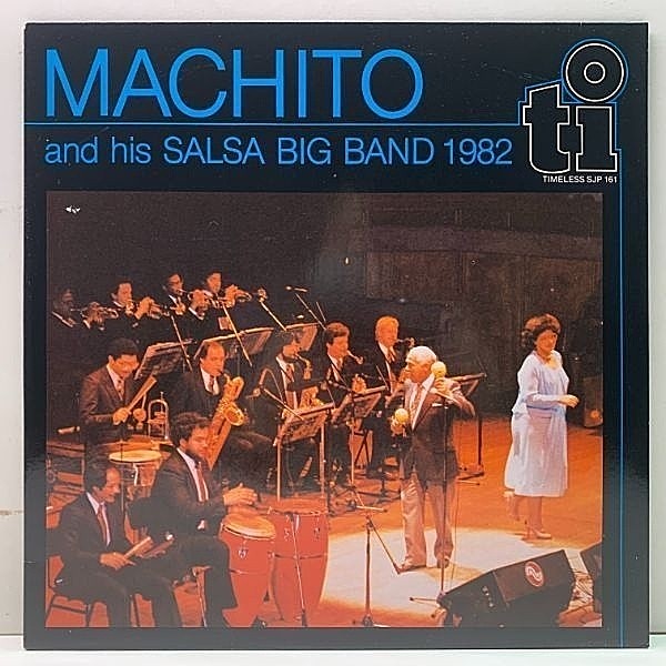レコードメイン画像：【爽快リッチな熱狂ラテンジャズ】美品 オリジナル MACHITO And His Salsa Big Band 1982 (Timeless) w/ 大野俊三 グラミー受賞作 名盤