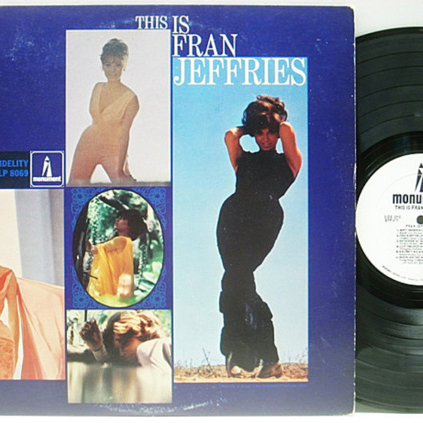 レコードメイン画像：白プロモ MONO 美盤!! USオリジナル FRAN JEFFRIES This Is ～ ('66 Monument) セクシー 美女ヴォーカル 隠れ名作 フラン・ジェフリーズ LP