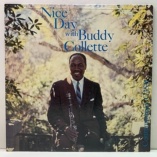 レコードメイン画像：美盤!! MONO 深溝 USオリジナル BUDDY COLLETTE Nice Day With ～ ('57 Contemporary) w/ Don Friedman, Leroy Vinnegar, Shelly Manne