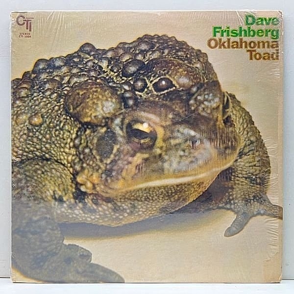 レコードメイン画像：シュリンク極美品!! VANGELDER刻印 初版 緑ラベ USオリジ DAVE FRISHBERG Oklahoma Toad ('70 CTI) SSW デイヴ・フリッシュバーグ 1st レア