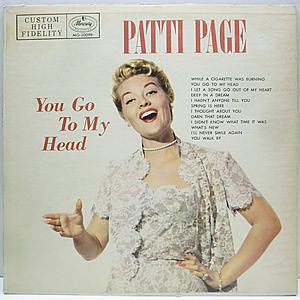 レコード画像：PATTI PAGE / You Go To My Head