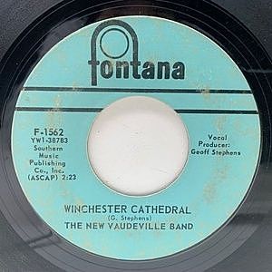 レコード画像：NEW VAUDEVILLE BAND / Winchester Cathedral