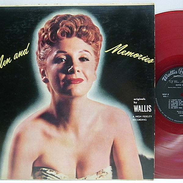 レコードメイン画像：自主 私家盤 赤盤 MONO Orig. RUTH WALLIS Of Men And Memories