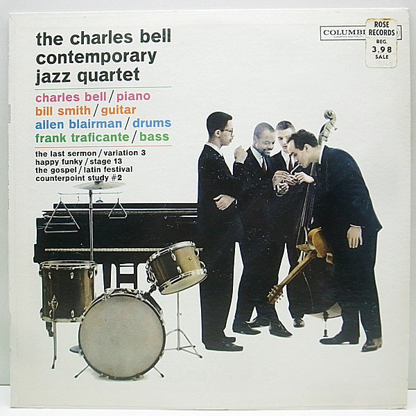 レコードメイン画像：美盤 6eye MONO Orig. CHARLES BELL Contemporary Jazz Quartet