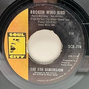 5TH DIMENSION / Workin' On A Groovy Thing (7) / Soul City
