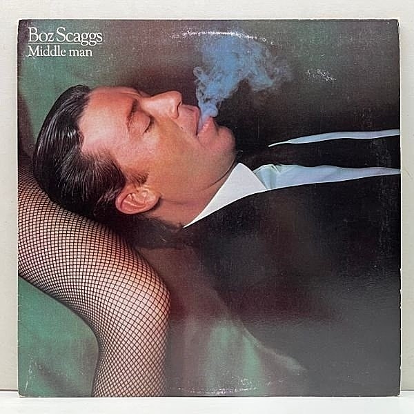 レコードメイン画像：良好盤!! 初版 FC規格 USオリジナル BOZ SCAGGS Middle Man (Columbia FC 36106) 専用インナー 完品 Jojo ほか AOR 名盤 1stプレス