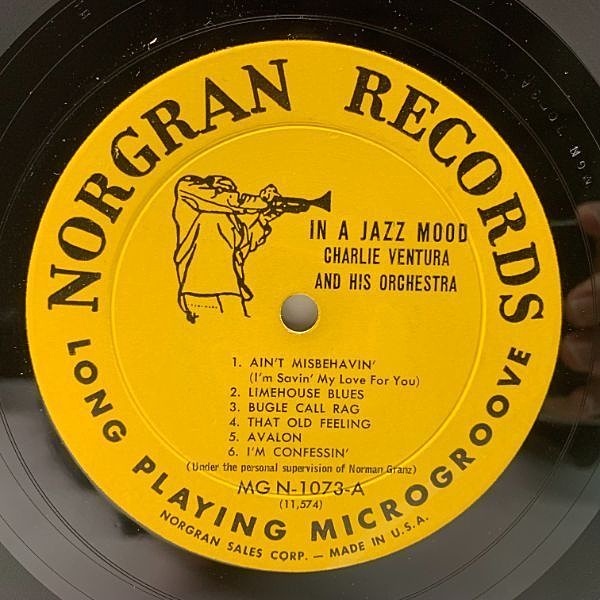 CHARLIE VENTURA / In A Jazz Mood (LP) / Norgran | WAXPEND
