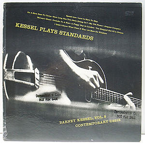 レコード画像：BARNEY KESSEL / Kessel Plays Standards / Barney Kessel, Vol. 2