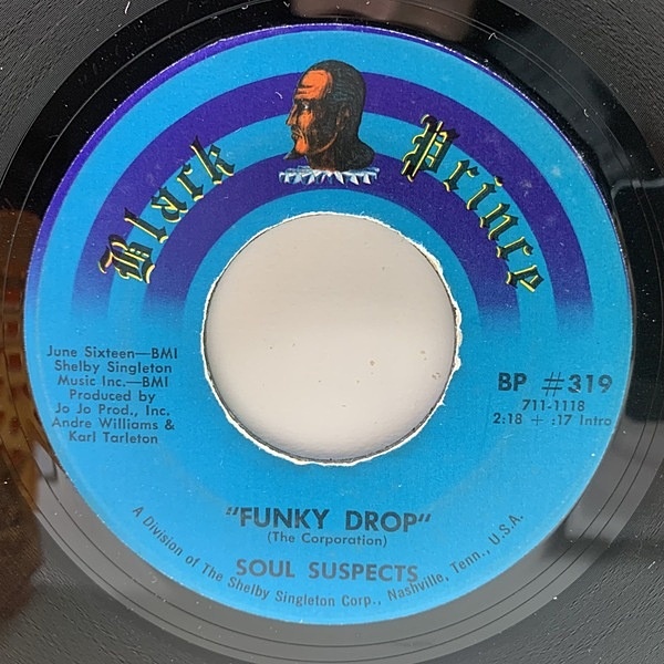 SOUL SUSPECTS / Handle It / Funky Drop (7) / Black Prince