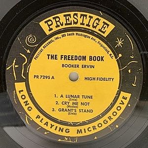 BOOKER ERVIN / The Freedom Book (LP) / Prestige | WAXPEND RECORDS