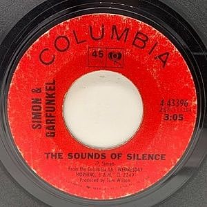 レコード画像：SIMON and GARFUNKEL / The Sounds Of Silence