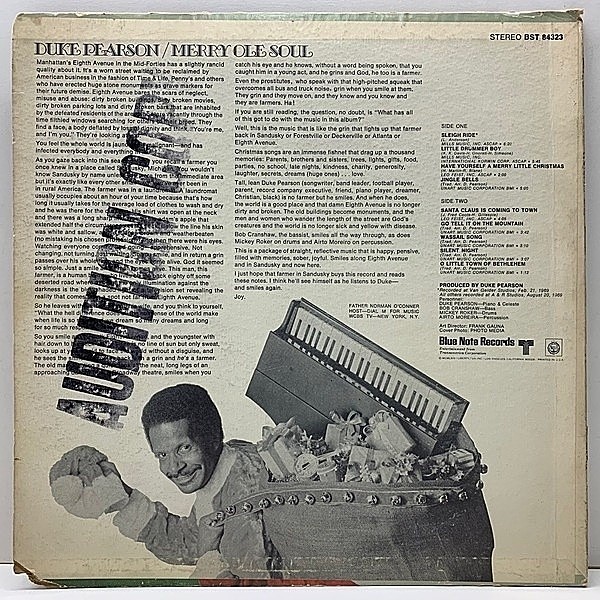 Duke Pearson Merry Ole Soul USオリジナル盤レコード Merry Ole Soul (180グラム重量盤レコード/CLASSIC VINYL） : Duke