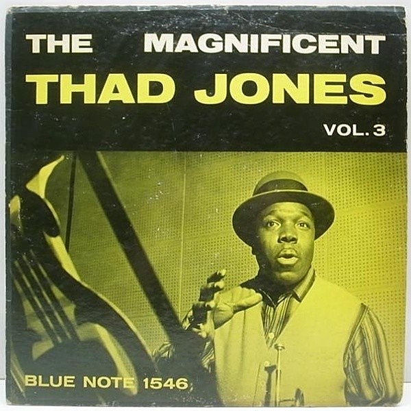 レコードメイン画像：完全オリジ FLAT NY23 / THAD JONES Magnificent Vol.3 BLP 1546