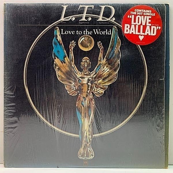 レコードメイン画像：ハイプシール残!シュリンク! USオリジ L.T.D. Love To The World ('76 A&M) DE LA SOULネタ SAMPLING サンプリング SKY HIGH PRODUCTION