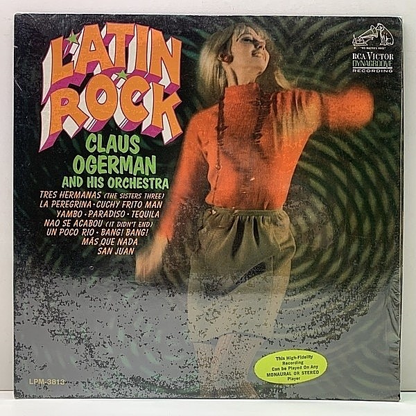 レコードメイン画像：レアなシュリンク良好品!! MONO 深溝 USオリジナル CLAUS OGERMAN Latin Rock ('67 RCA) Mas Que Nada, Tequila など収録！流石の仕上がり