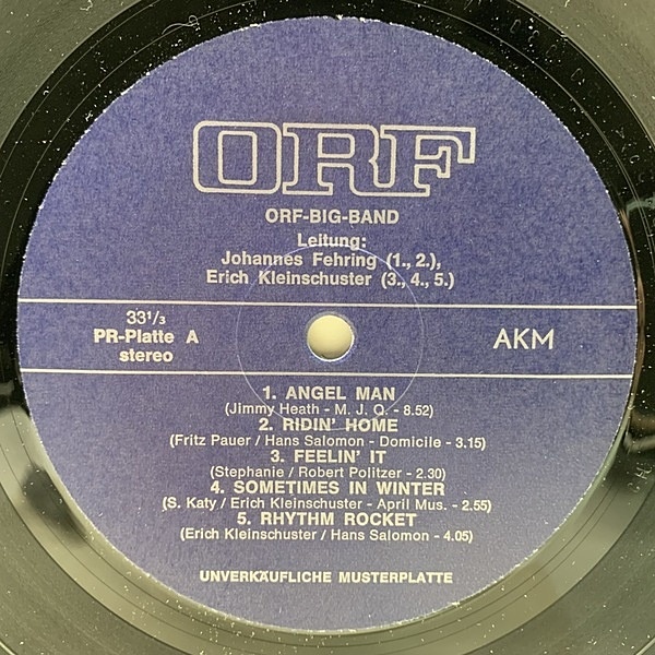 ORF BIG BAND / Same (LP) / ORF | WAXPEND RECORDS