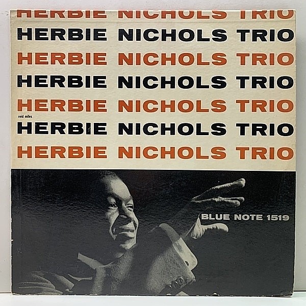 レコードメイン画像：良好!!【FLAT, 額縁, LEXINGTON】US 完全オリジナル HERBIE NICHOLS TRIO (Blue Note BLP 1519) MONO 手書きRVG 深溝 w/ Max Roach