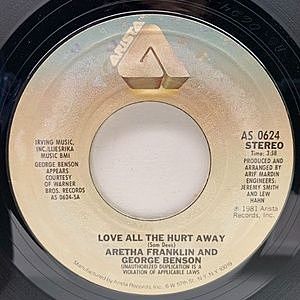 レコード画像：ARETHA FRANKLIN / Love All The Hurt Away