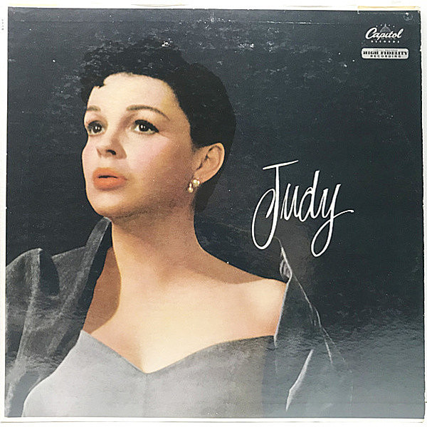 レコードメイン画像：良好盤!! MONO 1stターコイズ USオリジナル JUDY GARLAND Judy ('56 Capitol) ジュディ・ガーランド 絶頂期の録音 名盤 モノラル LP