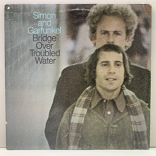 レコードメイン画像：レアな美盤!! 初版 2eye USオリジナル SIMON & GARFUNKEL Bridge Over Troubled Water ('70 Columbia) 明日に架ける橋 米 初回プレス LP