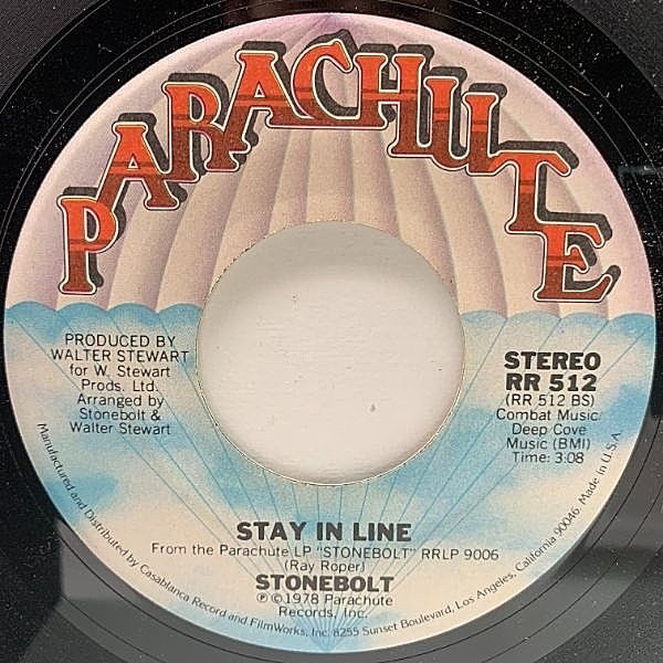 STONEBOLT / I Will Still Love You / Stay In Line (7