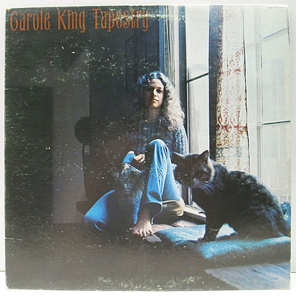 レコードメイン画像：レア Capitolプレス・クラブ・イシュー USオリジナル CAROLE KING Tapestry ('71 ODE) Record Club Edition キャロル・キング／つづれおり