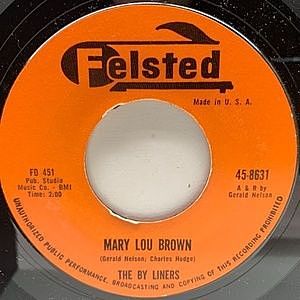レコード画像：BY LINERS / Mary Lou Brown
