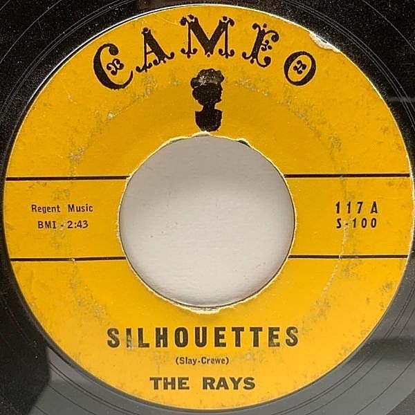 レコードメイン画像：USオリジナル 7インチ RAYS Silhouettes / Daddy Cool ('57 Cameo) DOO WOP ザ・レイズ 45RPM.