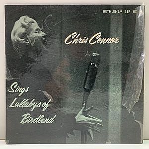 レコード Bethlehem Ensemble Mod Lit レアグルーヴ CHRIS CONNOR / ELLIS LARKIN / Sings Lullabys Of Birdland (7