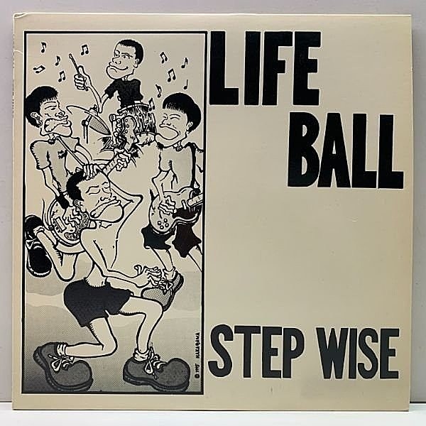レコードメイン画像：日アンダーグラウンド 10インチ LIFE BALL Step Wise (Time Bomb 30) w/歌詞シート ライフ・ボール LP