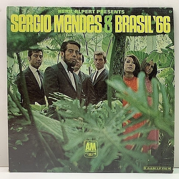 レコードメイン画像：【MONO Rマーク無し】USオリジナル SERGIO MENDES BRASIL '66 Herb Alpert Presents ～ 1st アルバム ('66 A&M) 米 初回 モノラル LP