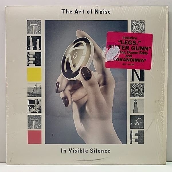 レコードメイン画像：ハイプシール残!シュリンク良好! USオリジ ART OF NOISE In Visible Silence ('86 China) 前衛NW, Electronic, Leftfield, Synth pop